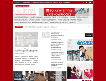 Tablet Screenshot of podovi.org