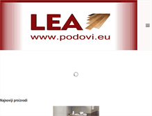 Tablet Screenshot of podovi.eu